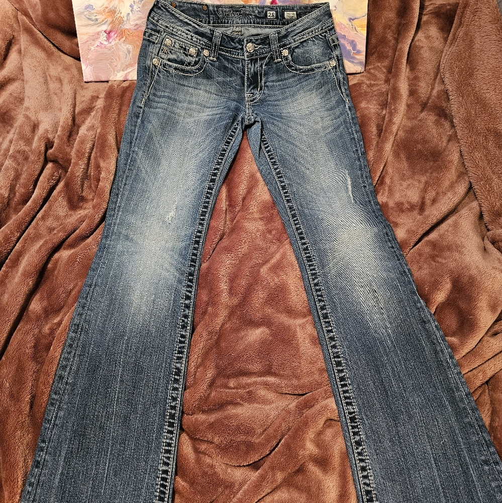 Miss Me Womens Jeans, Straight Fit